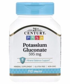 21st Century, Potassium Gluconate, 595 mg, 110 Tablets