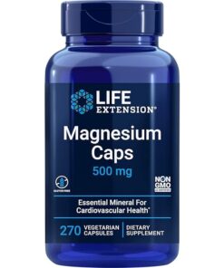 Life Extension, Magnesium Caps, 500 mg, 100 Vegetarian Capsules