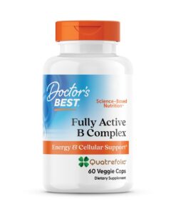 Doctor's Best, Fully Active B Complex, 60 Veggie Caps