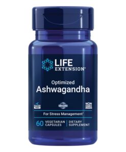 Life Extension, Optimized Ashwagandha, 125 mg, 60 Vegetarian Capsules