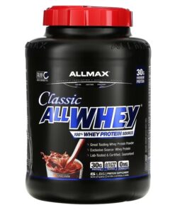 ALLMAX, Classic AllWhey, 100% Whey Protein, Chocolate, 5 lbs (2.27 kg)