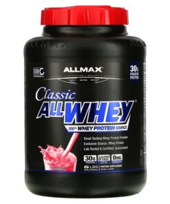 ALLMAX, Classic AllWhey, 100% Whey Protein, Strawberry, 5 lbs (2.27 kg)