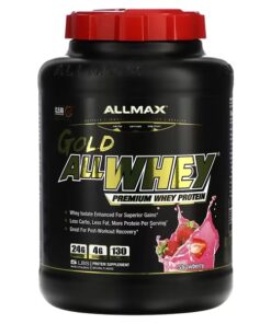 ALLMAX, Gold AllWhey, Premium Whey Protein, Strawberry, 5 lbs (2.27 kg)
