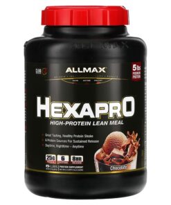 ALLMAX, Hexapro, High-Protein Lean Meal, Chocolate, 5 lbs (2.27 kg)