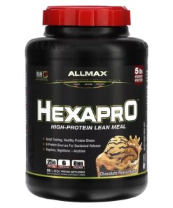 ALLMAX, Hexapro, High-Protein Lean Meal, Chocolate Peanut Butter, 5 lbs (2.27 kg)