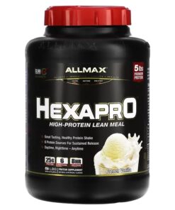 ALLMAX, Hexapro, High-Protein Lean Meal, French Vanilla, 5 lbs (2.27 kg)