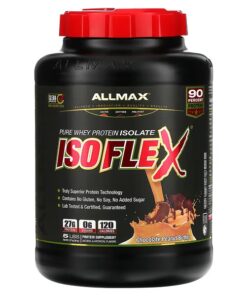 ALLMAX, Isoflex, Pure Whey Protein Isolate, Chocolate Peanut Butter, 5 lbs (2.27 kg)