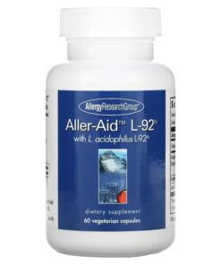 Allergy Research Group, Aller-Aid L-92 with L. Acidophilus L-92, 60 Vegetarian Capsules