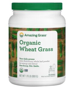 Amazing Grass, Organic Wheat Grass, 1.76 lb (800 g)