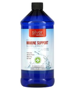 American Biotech Labs, Silver Biotics, Daily Immune Support Supplement with SilverSol Technology, 32 fl oz (946 ml)