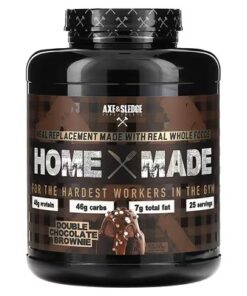 Axe & Sledge Supplements, Home Made, Meal Replacement, Double Chocolate Brownie, 6.5 lbs (2,950 g)