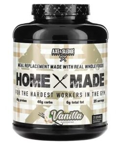 Axe & Sledge Supplements, Home Made, Meal Replacement, Vanilla, 100.35 oz (2,845 g)