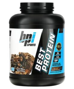 BPI Sports, Best Protein, Advanced 100% Protein Formula, Chocolate Brownie, 5.1 lbs (2,329 g)