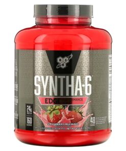 BSN, Syntha-6 Edge, Protein Powder Mix, Strawberry Milkshake, 4.01 lb (1.82 kg)