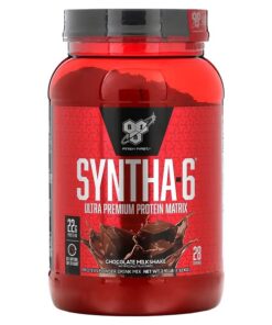 BSN, Syntha-6, Ultra Premium Protein Matrix, Chocolate Milkshake, 2.91 lb (1.32 kg)