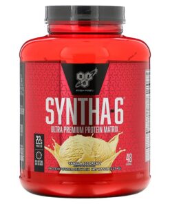 BSN, Syntha-6, Ultra Premium Protein Matrix, Vanilla Ice Cream, 5 lb (2.27 kg)