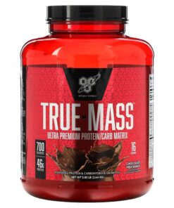 BSN, True-Mass, Ultra Premium Protein/Carb Matrix, Chocolate Milkshake, 5.82 lbs (2.64 kg)