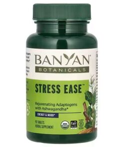 Banyan Botanicals, Stress Ease, 90 Tablets