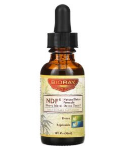 Bioray Inc., NDF, Heavy Metal Detox Tonic, 1 fl oz (30 ml)