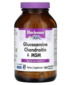 Bluebonnet Nutrition, Glucosamine Chondroitin & MSM, 180 Vegetable Capsules