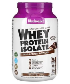 Bluebonnet Nutrition, Whey Protein Isolate, Chocolate, 2 lbs (924 g)