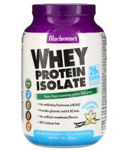 Bluebonnet Nutrition, Whey Protein Isolate, French Vanilla, 2 lbs (924 g)