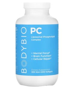 BodyBio, PC, Liposomal Phospholipid Complex, 300 Non-GMO Softgels