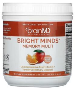 BrainMD, Bright Minds Memory Multi, Orange Mango, 5.4 oz (153.6 g)