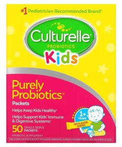 Culturelle, Kids, Purely Probiotics, 1+ Years, Unflavored, 50 Single Serve Packets