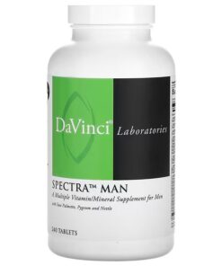 DaVinci Laboratories of Vermont, Spectra Man, Multiple Vitamin/Mineral, 240 Tablets