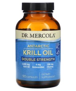 Dr. Mercola, Antaractic Krill Oil, Double Strength, 90 Capsules