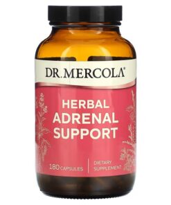 Dr. Mercola, Herbal Adrenal Support, 180 Capsules