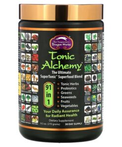 Dragon Herbs (Ron Teeguarden), Tonic Alchemy, The Ultimate SuperTonic Superfood Blend, 9.5 oz (270 g)