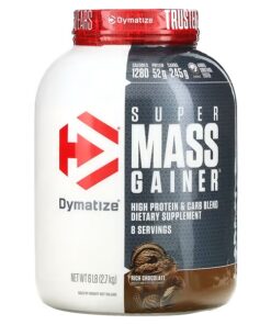 Dymatize, Super Mass Gainer, Rich Chocolate, 6 lb (2.7 kg)