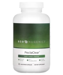 Econugenics, PectaClear, Toxic Metal Cleanse, 180 Vegetarian Capsules