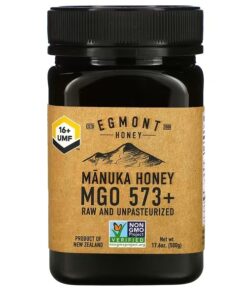 Egmont Honey, Manuka Honey, Raw And Unpasteurized, 573+ MGO, 17.6 oz (500 g)