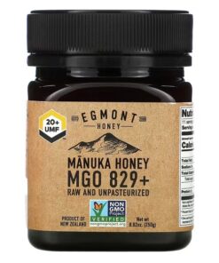 Egmont Honey, Manuka Honey, Raw And Unpasteurized, 829+ MGO, 8.82 oz (250 g)