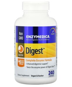 Enzymedica, Digest, Complete Enzyme Formula, 240 Capsules