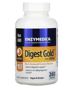 Enzymedica, Digest Gold with ATPro, 240 Capsules
