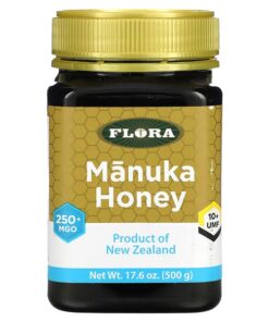 Flora, Manuka Honey, MGO 250+, 17.6 oz (500 g)