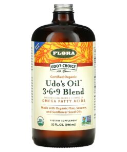 Flora, Udo's Choice, Udo's Oil 3-6-9 Blend, 32 fl oz (946 ml)