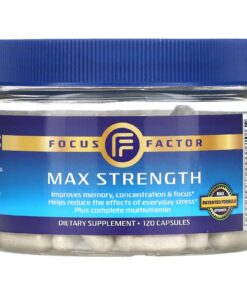 Focus Factor, Max Strength, 120 Capsules