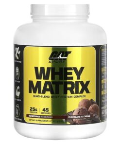 GAT, Whey Matrix, Quad-Blend Whey Protein Complex, Chocolate Ice Cream, 4.5 lbs (2.06 kg)