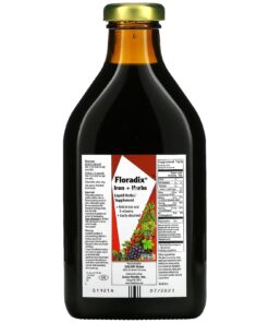 Gaia Herbs, Floradix, Iron + Herbs, 17 fl oz (500 ml)