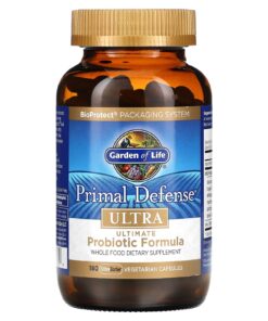 Garden of Life, Primal Defense, Ultra, Ultimate Probiotic Formula, 180 UltraZorbe Vegetarian Capsules