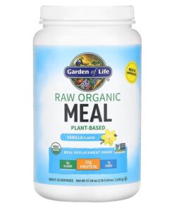 Garden of Life, RAW Organic Meal, Meal Replacement Shake, Vanilla, 37.04 oz (1,050 g)