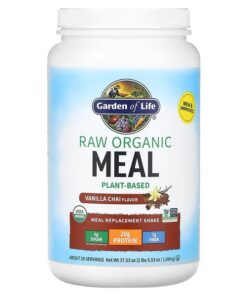 Garden of Life, RAW Organic Meal, Shake & Meal Replacement, Vanilla Chai, 37.53 oz (1,964 g)