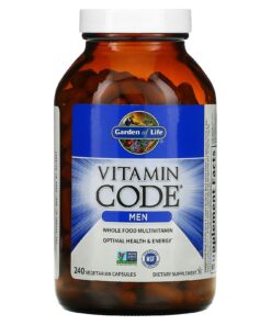 Garden of Life, Vitamin Code, Whole Food Multivitamin for Men, 240 Vegetarian Capsules