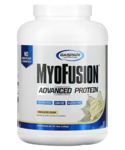 Gaspari Nutrition, MyoFusion, Advanced Protein, Vanilla Ice Cream, 4 lbs (1.81 kg)