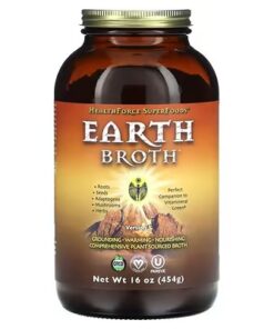 HealthForce Superfoods, Earth Broth, Version 5, 16 oz (454 g)